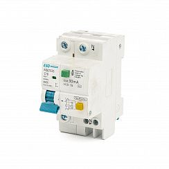 Дифавтомат ESQ АВДТ63S-6 С 1P+N 30G 16А 30мА 6кА