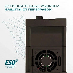 Частотный преобразователь ESQ-760-4T-0007 0.75/1.5кВт, 380 В