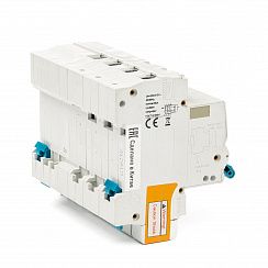 Дифавтомат ESQ АВДТ63S-6 С 3P+N 30G 16А 30мА 6кА