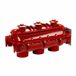 Корпус трех-позиционного элегазового выключателя нагрузки FLN36-12D/630-20 (12кВ, 630А, 20кА, без управления)