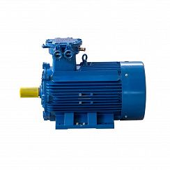 Электродвигатель АИМУ 250 M2 У1, 400В, 1ExdIIBT4 Gb, IE3-94,3%, без сервисного и силового кабельных вводов, подшипники SKF, SDN, 55/3000 IMB3