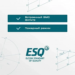 Частотный преобразователь ESQ-760-4T-0007 0.75/1.5кВт, 380 В