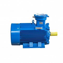 Электродвигатель АИМУ 250 M2 У1, 400В, 1ExdIIBT4 Gb, IE3-94,3%, без сервисного и силового кабельных вводов, подшипники SKF, SDN, 55/3000 IMB3