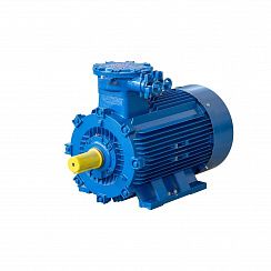 Электродвигатель АИМУ 250 M2 У1, 400В, 1ExdIIBT4 Gb, IE3-94,3%, без сервисного и силового кабельных вводов, подшипники SKF, SDN, 55/3000 IMB3