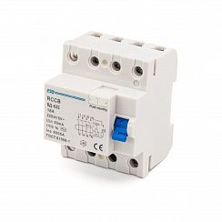 Устройство защитного отключения ВД-63S 4P 30G 0016 4 полюса, 16А/30мА/6кА (эл-мех, тип АC) ESQ