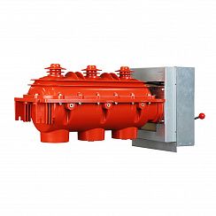 Элегазовый выключатель разъединитель трехпозиционный ESQ FLN36-12D/630-20-MOA-KFP FP2-GMP (12кВ, 630А,20кА,руч.упр.MOA, кожух с лиц. пан. разъединитель KFP FP2, датч. элегаза GMP)