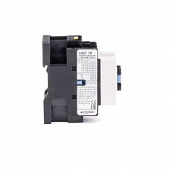 Магнитный контактор HGC18 22NS D220 18А 7.5 кВт при АС3 (380-440В) кат. 220В DC 2НО+2НЗ