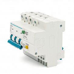 Дифавтомат ESQ АВДТ63S-6 С 3P+N 30G 16А 30мА 6кА